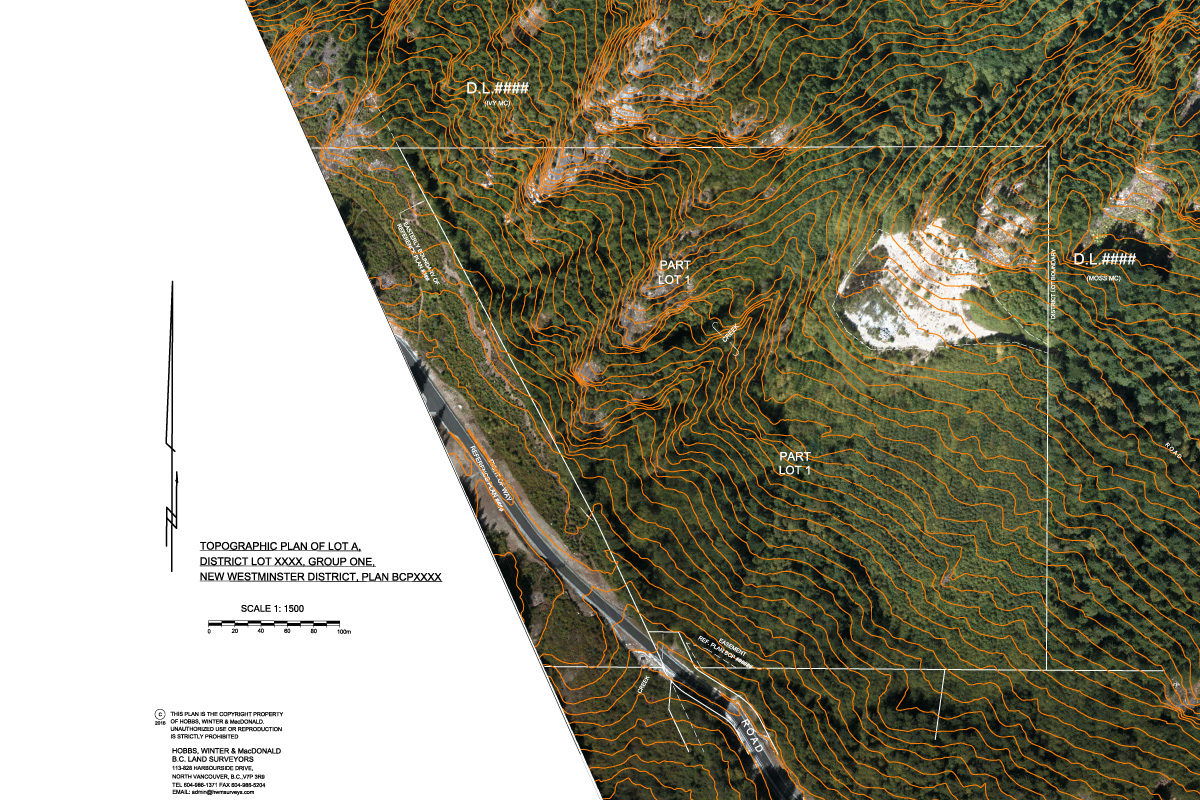 HWM Surveys Topographic Surveys BC